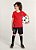 CONJUNTO DO FLAMENGO INFANTIL MASCULINO DE CAMISETA MEIA MALHA / BERMUDA MICROFI - Imagem 1