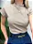 Blusa Feminina em Ribana Muscle Tee com Gola Ref.1736 - Imagem 12
