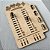 Marcador de Truco em MDF 11x16cm placar e melhor de três - Imagem 2