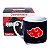 Caneca Geek Naruto Akatsuki De Porcelana 300ml Oficial Zona Criativa - Imagem 2