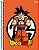 Caderno - 1 Matéria - Dragon Ball - 80 Fls - São Domingos. - Imagem 2
