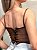 Cropped Corset em Renda de Alça Cristina Ref. 1555 - Imagem 1