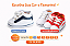 Tenis de bebe Starzinho listra (Jeans/Marrom) - sapatinho de bebê tamanho:14;Cor - Imagem 2