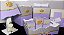 kit higiênico personalizado tema Realeza lilás c/7 peças - Imagem 2