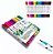Kit Canetas Brush Pen 2 pontas Dual Tip 24 cores - Imagem 6