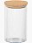 Pote Herm Bor Tp Bambu 1l Vd22149 Mimo - Imagem 1