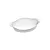 Assadeira Oval Branca Marinex Opaline de 600ml - Imagem 1