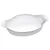 Assadeira Oval Branca Marinex Opaline de 1,85L - Imagem 1