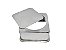 Forma para Bolo quadrada em Alumínio com Fundo Falso 25x7 Caparroz - Imagem 1