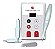 Dermografo Dermomag Pen Easy Fonte Duo + 10 Agulhas+ Brindes - Prata - Imagem 1
