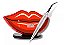 Dermografo Sharp 300 Pro Prata Dermocamp + Controle Kiss - Imagem 1