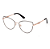 Óculos de Grau Guess GU2954 Gatinho Metal Preto - Imagem 2