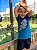Camiseta Estampada Infantil Masculino Azul - Imagem 4