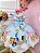 Vestido Infantil Azul Desenho Bluey Disney Festas - Imagem 7