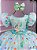 Vestido Tematicos Kids Fundo do Mar - Sereia Ariel Modelo 2 Tiffany - Imagem 3