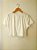 Blusa cropped branca com detalhes em renda Shein GG - Imagem 2