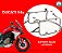 SUPORTE BAUS/ ALFORGE/ MALAS  *AÇO INOX * P/ DUCATI MTS V4s MOTOPOINTRC - Imagem 1