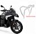 Protetor Carenagem BMW R1300gs Inox com espera para farol de milha MOTOPOINTRC - Imagem 1