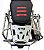 BAGAGEIRO TUBULAR EM INOX PARA BMW F900GS PRO - Imagem 2