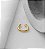 Falso Piercing  Banho Ouro 18K - Imagem 1