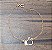 Pulseira Pingente Like  Banhada a ouro 18K - Imagem 1