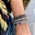 PULSEIRA MINI CORAÇÕES / PRATEADA - Imagem 2