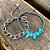 PULSEIRA CASCALHO TURQUESA - Imagem 4