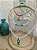 COLAR PEDRA JADE PEIXE VINTAGE - Imagem 3