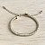 PULSEIRA CORDÃO METÁLICO DOURADA - Imagem 1