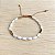PULSEIRA MADREPÉROLA OVAL BRANCA - Imagem 1