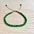 Pulseira Seleção Cristal Verde - Imagem 1
