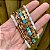 PULSEIRA MIYUKI PEDRA TURQUESA - Imagem 2