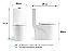 Vaso Sanitário Acoplado (monobloco) Confort Plus - Imagem 6