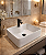 Cuba de cerâmica para banheiro/lavabo 48x38x13 cm - Imagem 5