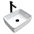 Cuba de cerâmica para banheiro/lavabo 48x38x13 cm - Imagem 1