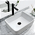 Cuba de cerâmica para banheiro/lavabo 48x38x13 cm - Imagem 2