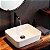 Cuba de cerâmica para banheiro/lavabo 48x38x13 cm - Imagem 1