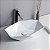 Cuba de cerâmica para banheiro/lavabo/pia Luxo 63x41x13 cm - Imagem 1