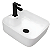 Cuba Sobrepor de cerâmica para banheiro/lavabo 40x40x14 cm - Imagem 1