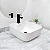 Cuba Sobrepor de cerâmica para banheiro/lavabo 40x40x14 cm - Imagem 2
