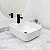 Cuba Sobrepor de cerâmica para banheiro/lavabo 40x40x14 cm - Imagem 2