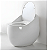 Vaso Sanitário Caixa Acoplada Monobloco White Pearl - Imagem 4