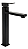 Torneira Bica Alta banheiro/lavabo/pia Luxo Preto - Imagem 1