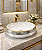 Cuba Cerâmica Banheiro/Lavabo Luxo 62x42 cm - Imagem 6