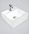 Cuba Cerâmica Banheiro/Lavabo 42x42 cm - Imagem 1