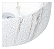 Cuba Pia Louça Cerâmica Apoio Banheiro 39x39cm Luxo White - Imagem 6