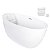 Banheira Imersao Freestanding De Luxo 1.50m - Imagem 1