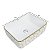 Kit 6 Cuba de Louça Cerâmica Apoio Pia 48x38 cm Dourada - Imagem 5