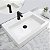 Kit com 6 Unidades Cuba de Cerâmica Sobrepor 63x47 Guaporé - Imagem 2