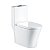 Kit 3 Unidades Vaso Sanitário Acoplado Monobloco Smart 275 - Imagem 2